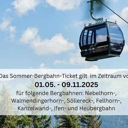 Bergfex Soellerblick Mit E-bikes Und Sommer-bergbahnticket Appartement Oberstdorf